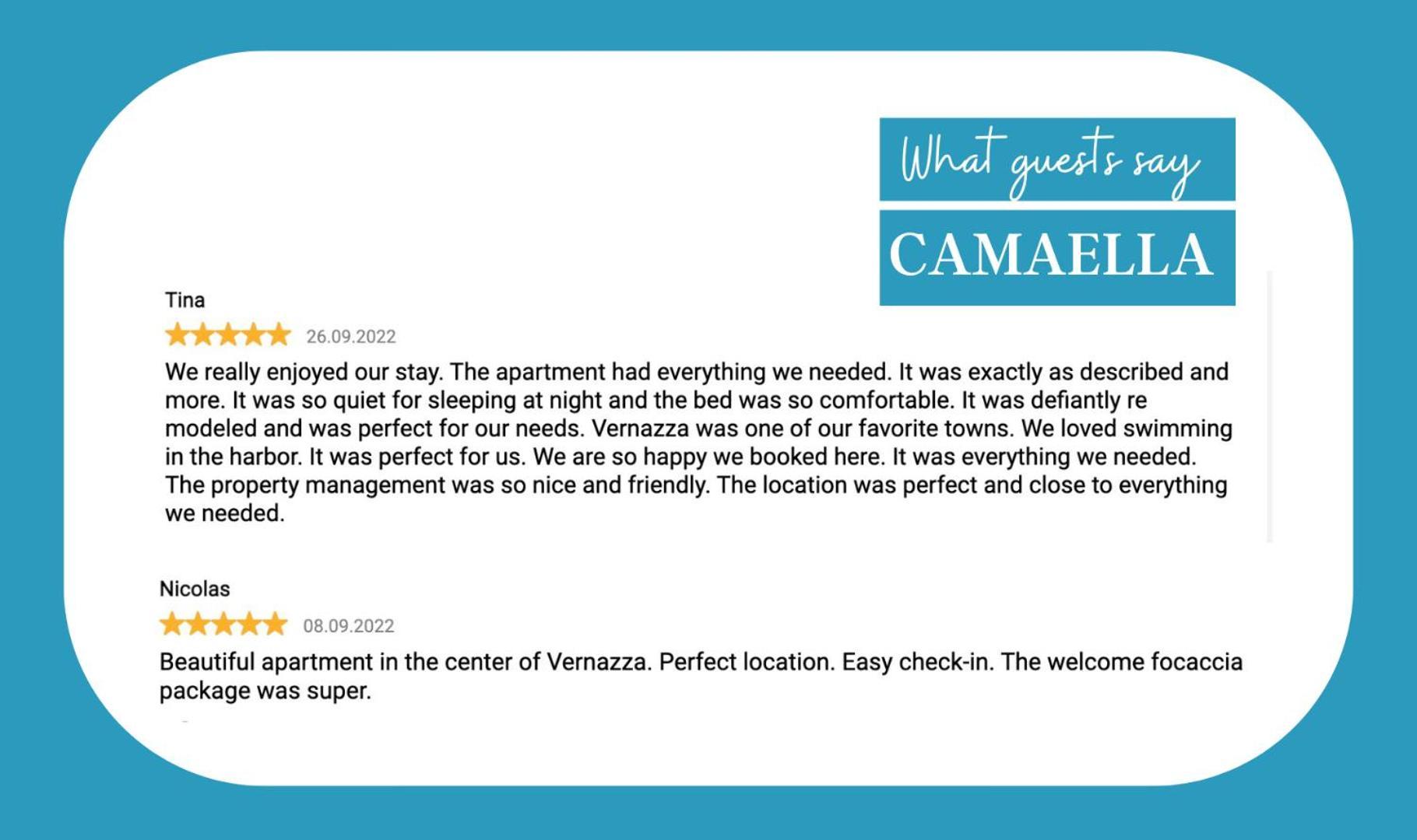 Camaella Luxury Studio Vernazza Exterior photo